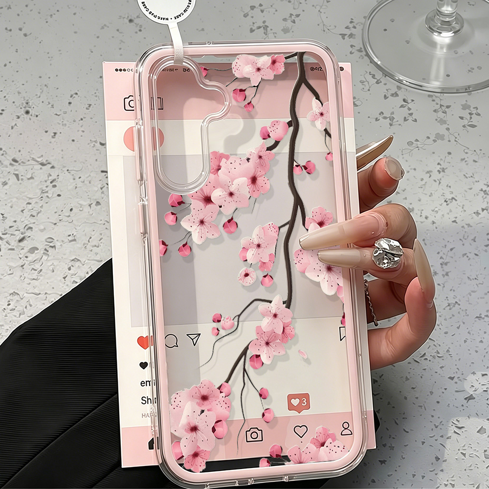 Phone Cases Galaxy A16 5G - Pflaumenblüten 2-in-1 Handyhülle für Samsung A57
