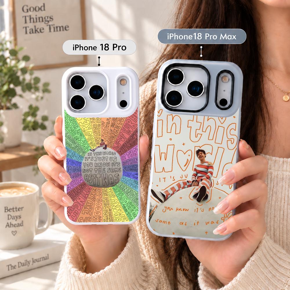 Phone Cases H&M - Pop-Sänger H-Harry Styles Handyhülle Luxuriöse Bonbonfarben