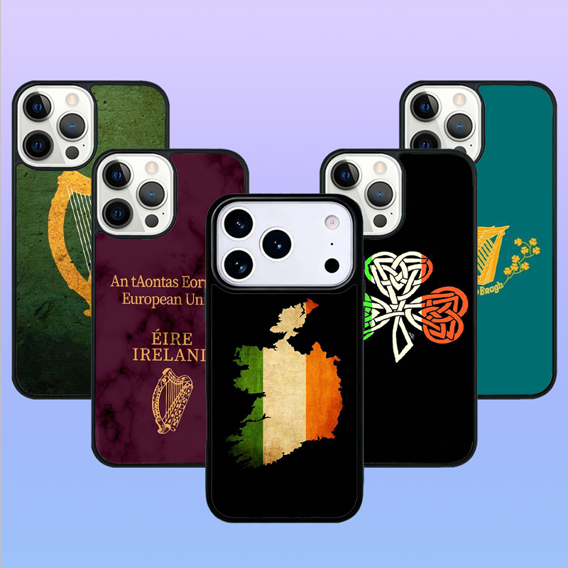 Phone Cases Ireland - Irischer Reisepass, irische Flagge, Handyhülle für