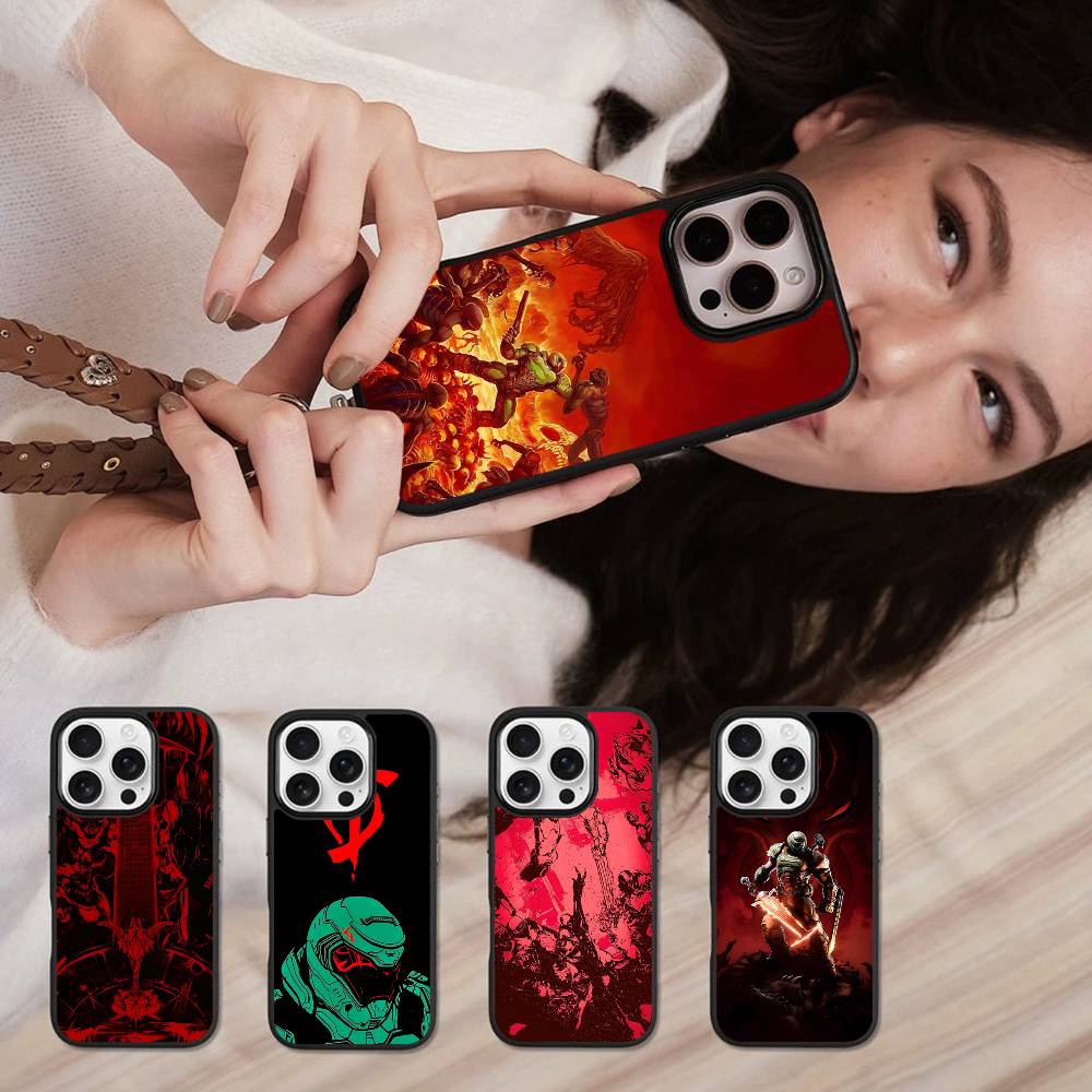 Phone Cases H&M - Game H-DOOM Eternal-S für iPhone Schwarz