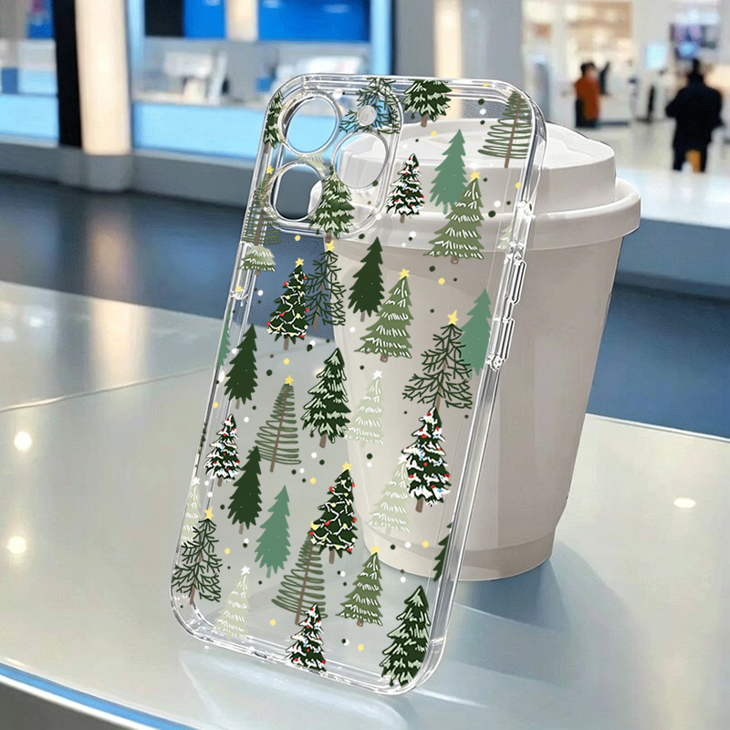 Phone Cases Xr Iphone - Winterliche Schneeflocken-Weihnachtsbaum-Handyhülle für iPhone 17 16