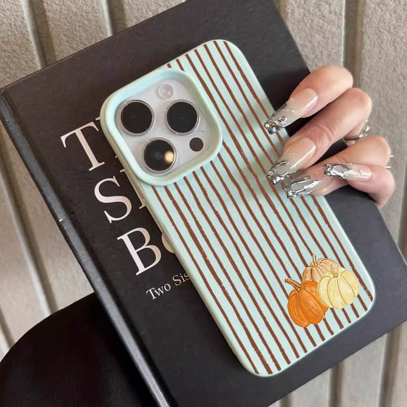 Braun gestreifte kleine Kürbis – Phone Cases Xr Iphone Bewertung und Preis