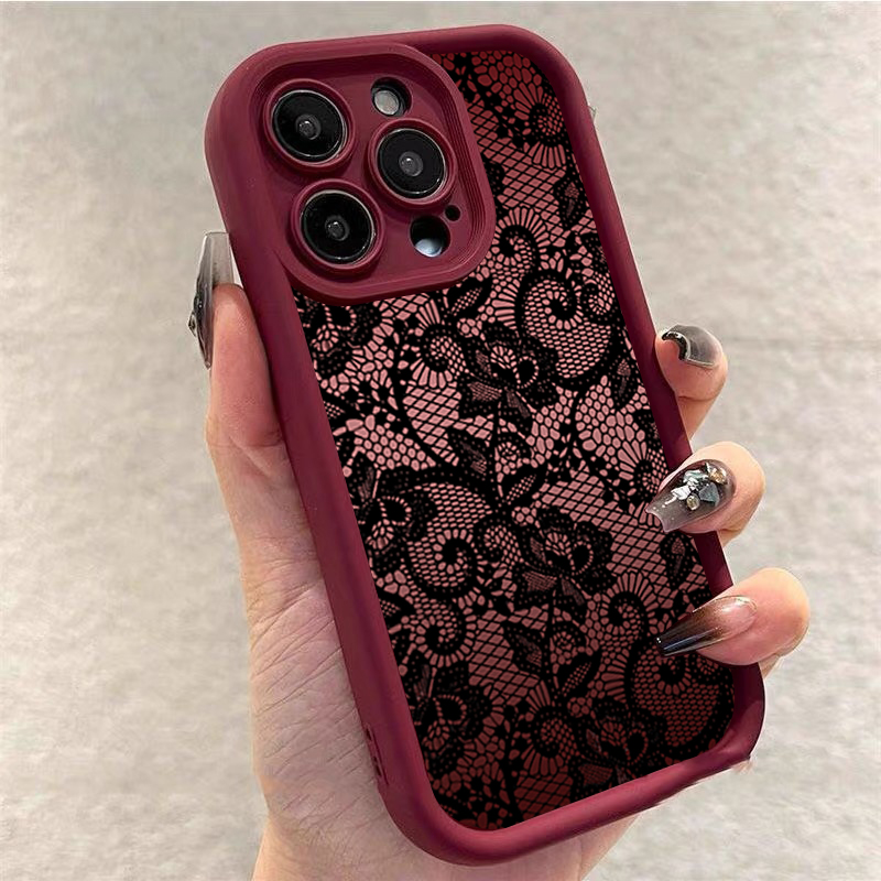 Elegante Spitzen-Blumen-Handyh – Phone Cases Xr Iphone Bewertung und Preis