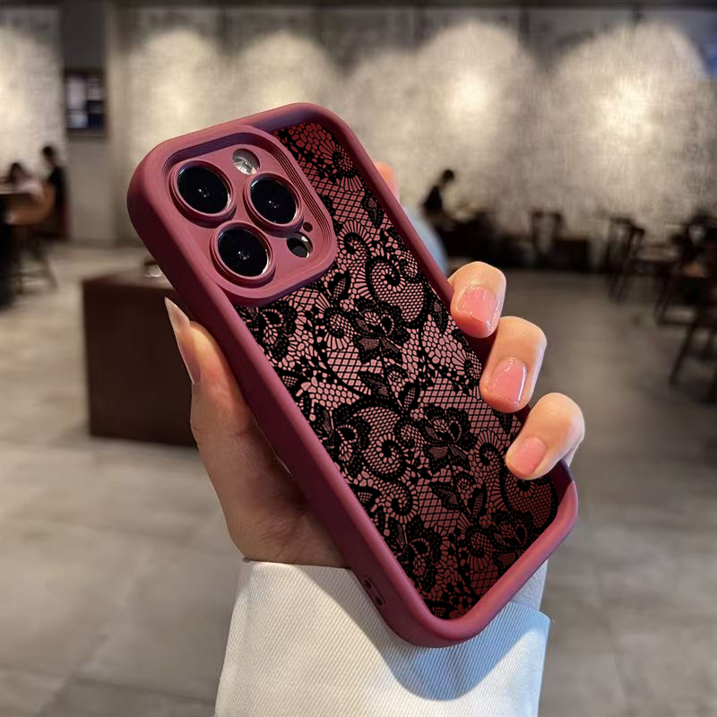 Elegante Spitzen-Blumen-Handyh – Phone Cases Xr Iphone Bewertung und Preis
