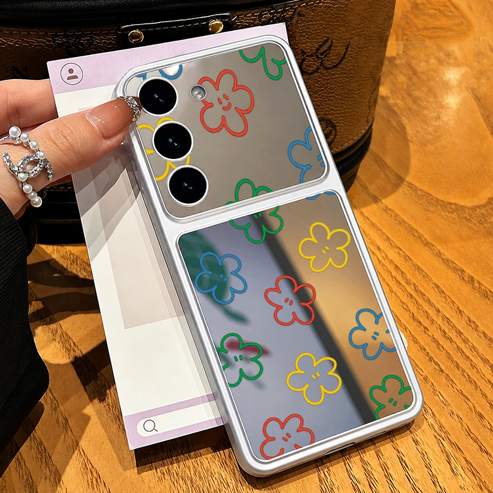 Make-up-Spiegel Blumen-Handyhü – Phone Cases Galaxy A16 5G Bewertung und Preis