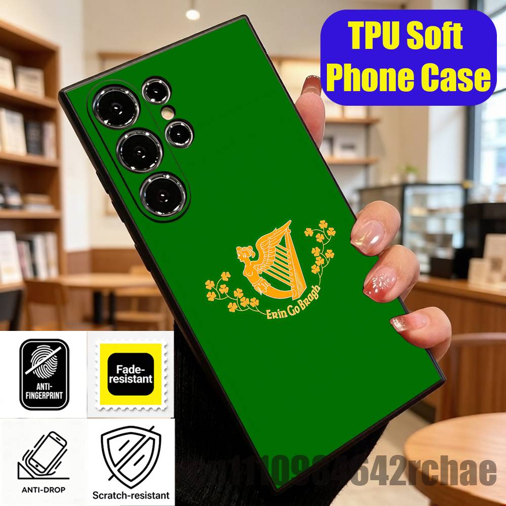 Handyhülle mit irischer Harfe, – Phone Cases Ireland Bewertung und Preis