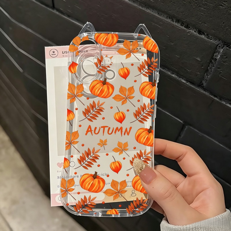 Herbst-Kürbis-Blättermuster Ha – Phone Cases Iphone 13 Bewertung und Preis