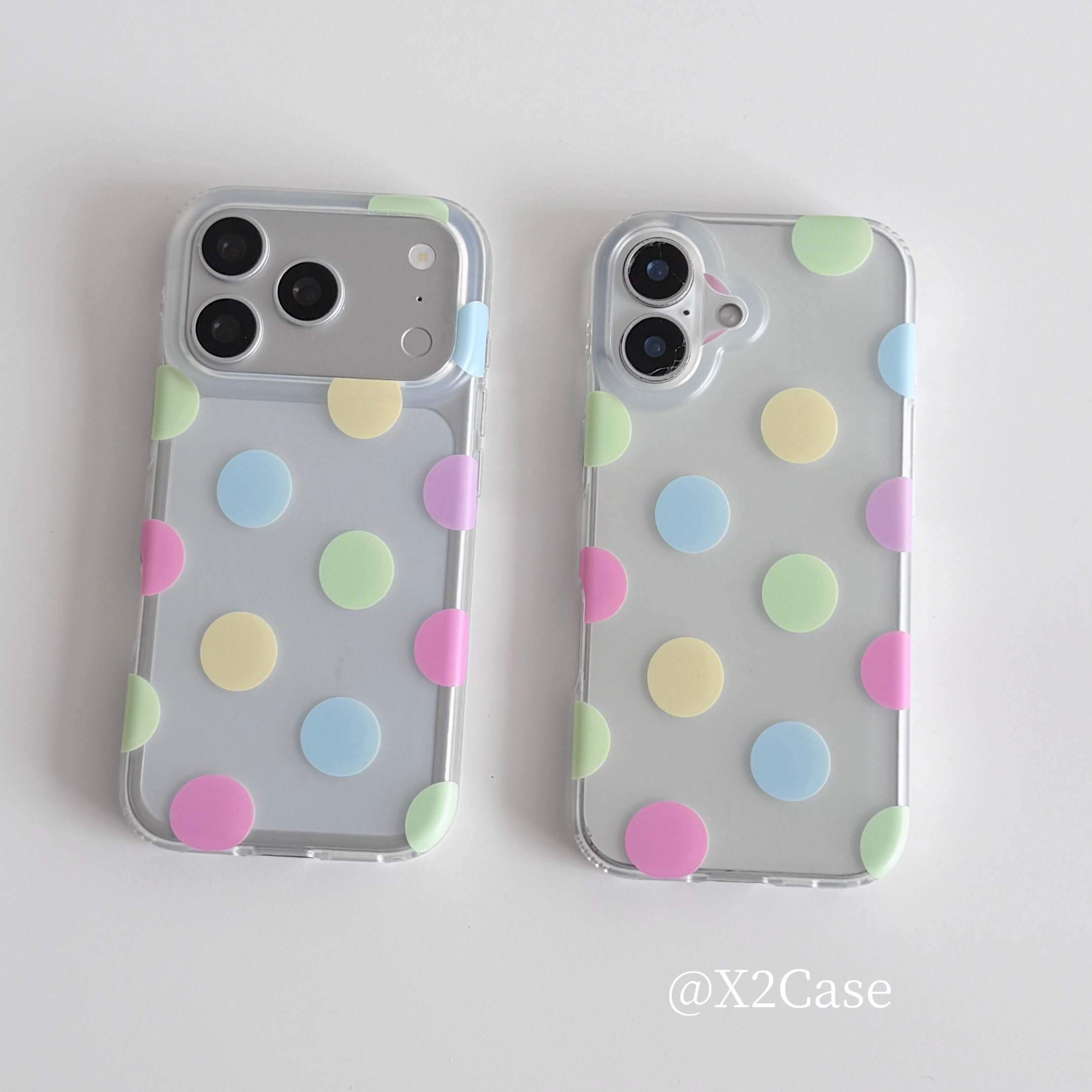Korea Ins Bunte Polka Dots Mat – Phone Cases Xr Iphone Bewertung und Preis