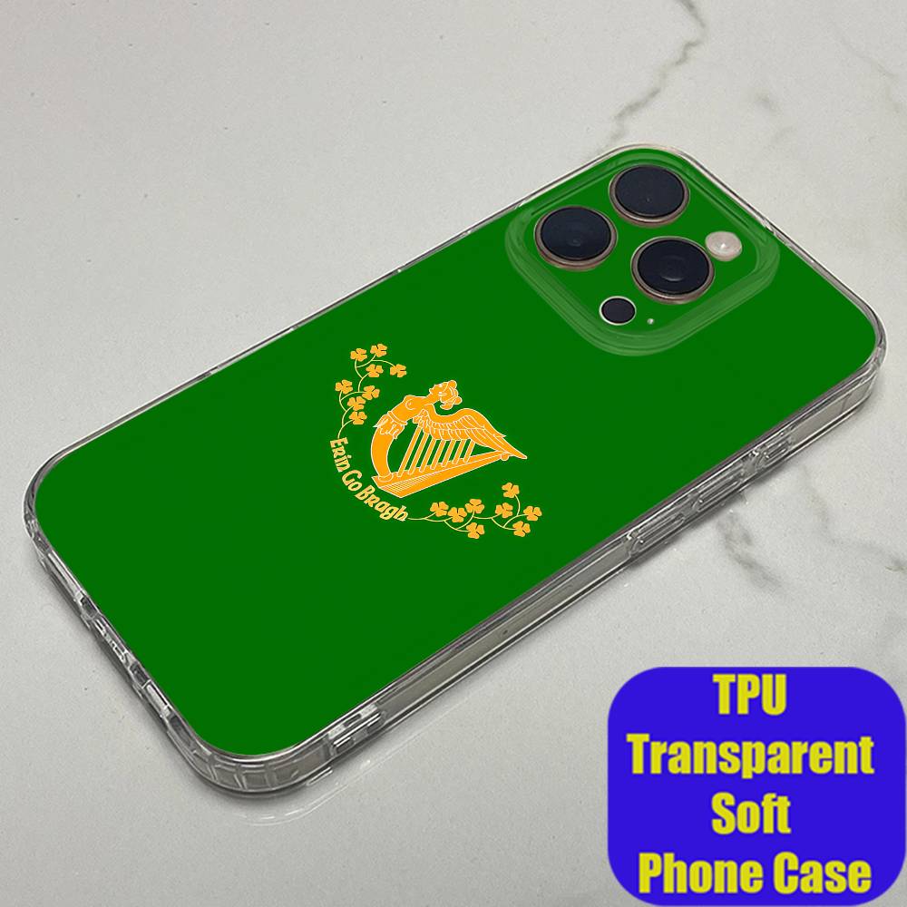 Handyhülle mit irischer Harfe, – Phone Cases Ireland Bewertung und Preis