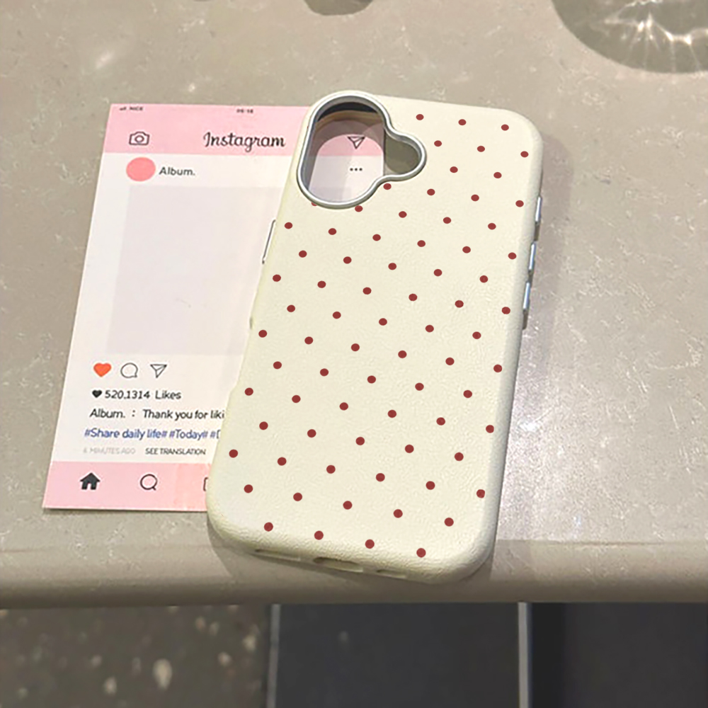 Ins Lovely Polka Dots Handyhül – Phone Cases Xiaomi 15 Bewertung und Preis